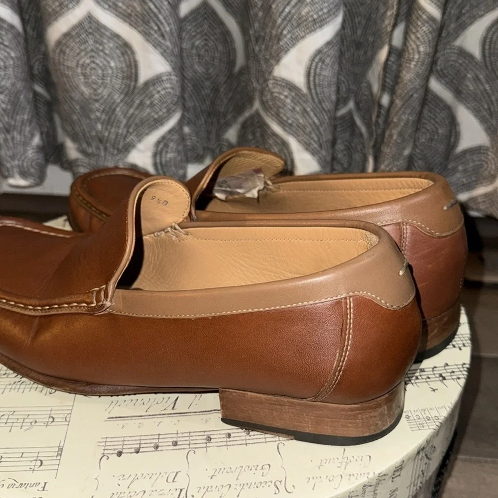 Coach Men's Brown Leather Loafers